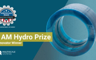 Multiscale systems awarded an Innovator Award as part of I AM Hydro prize